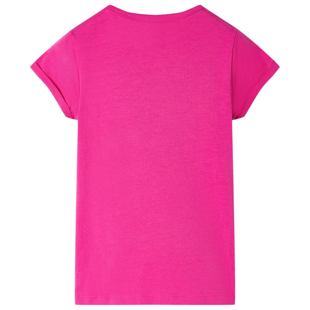 T-shirt pour enfant taille 92 rose - vert, 92 (1 5-2 ans) - number 2.