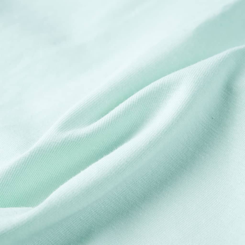 Débardeur pour enfant taille 92 vert menthe clair - 92 (1 5-2 ans) - number 7.