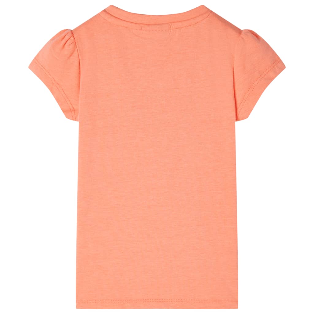 T-shirt pour enfant taille 92 orange fluo - orange, 92 (1 5-2 ans) - number 2.