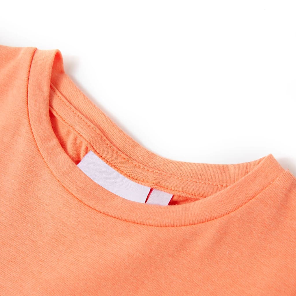 T-shirt pour enfant taille 92 orange fluo - orange, 92 (1 5-2 ans) - number 3.