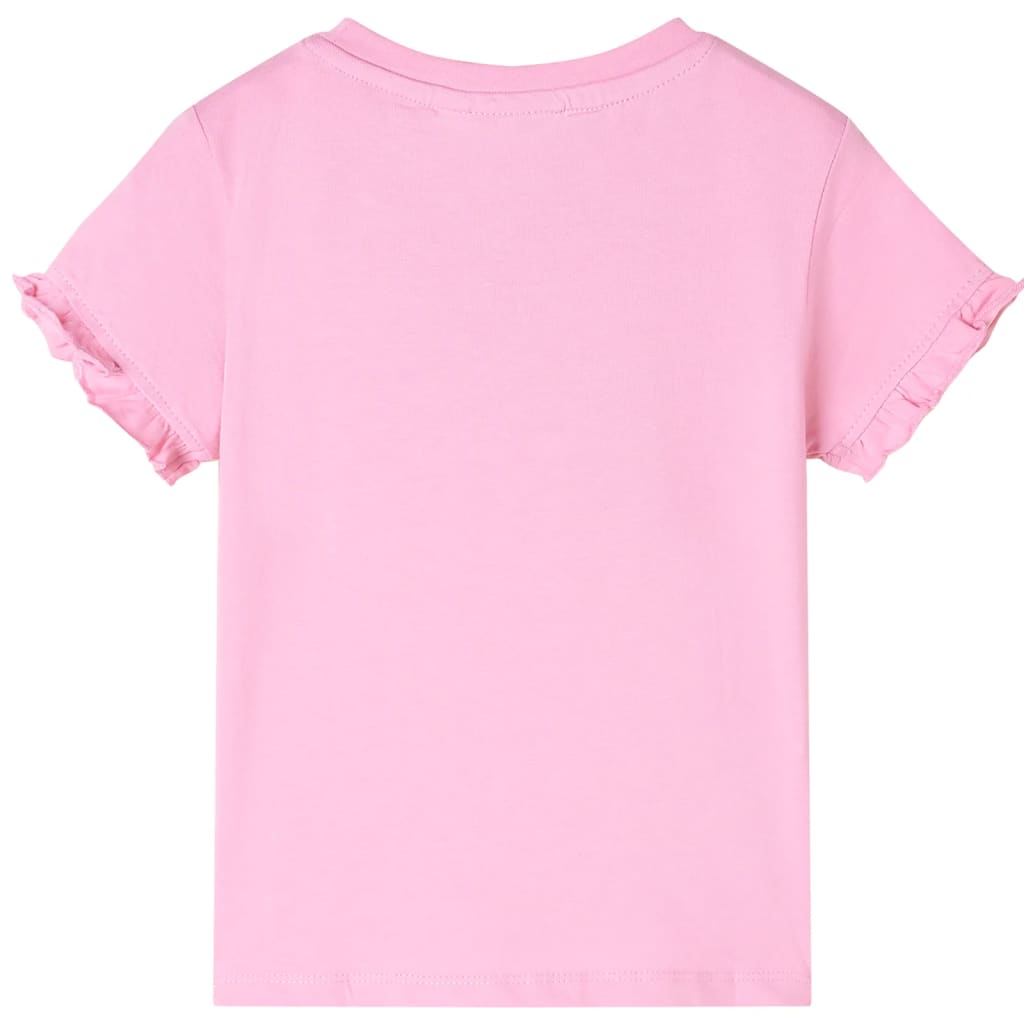 T-shirt pour enfant taille 92 rose - aqua, 104 (3-4 ans) - number 2.