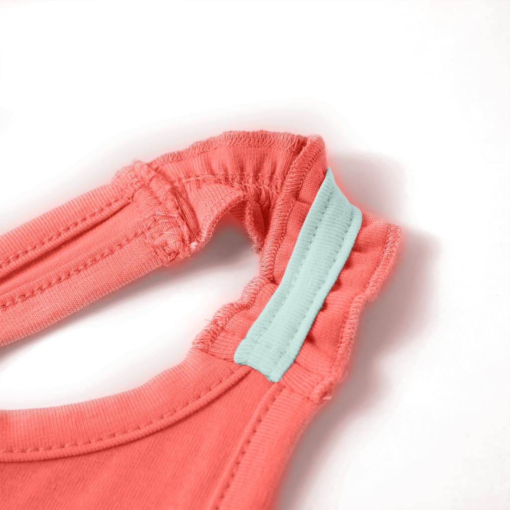 Débardeur pour enfant taille 92 - rouge corail, 116 (5-6 ans) - number 3.