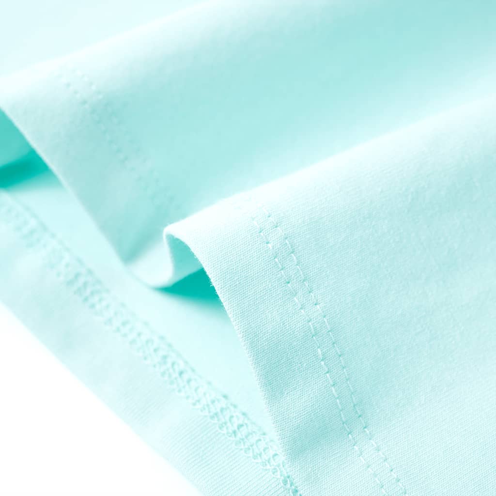 T-shirt pour enfant taille 92 bleu aigue-marine - aqua, 92 (1 5-2 ans) - number 6.