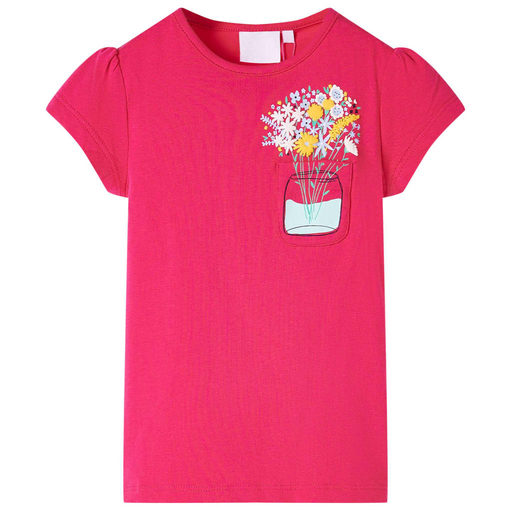 T-shirt pour enfant taille 92 rose - rose clair, 92 (1 5-2 ans) - number 1.