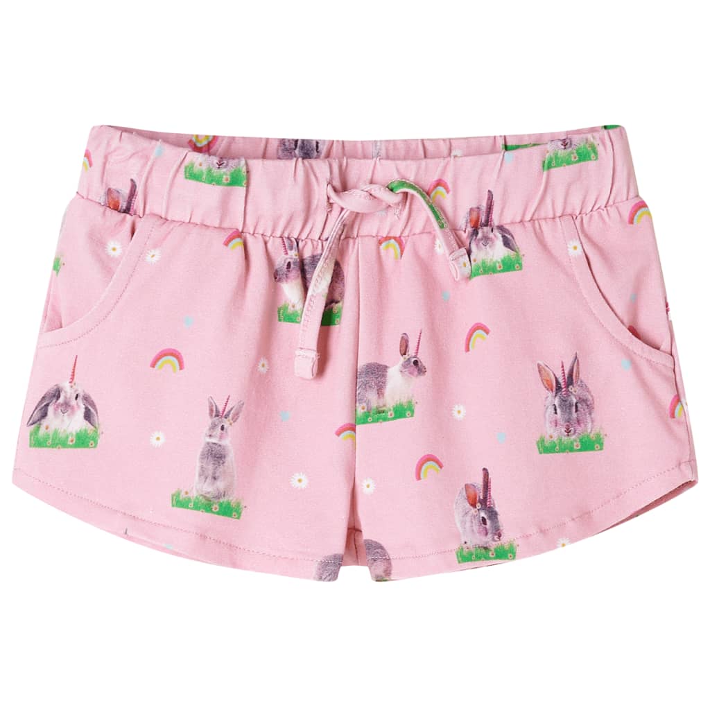 Short pour enfant taille 92 avec string rose - 92 (1 5-2 ans) - number 1.