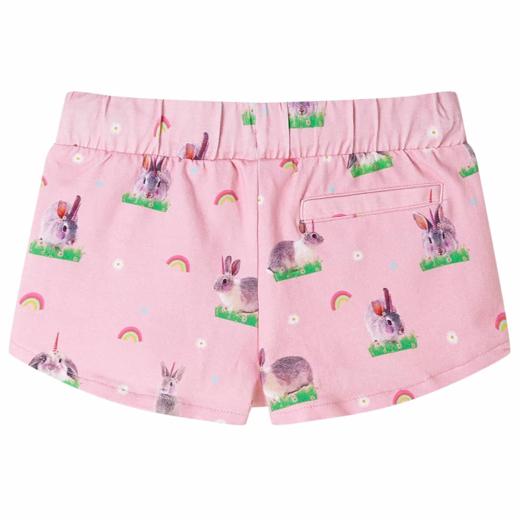 Short pour enfant taille 92 avec string rose - 92 (1 5-2 ans) - number 2.