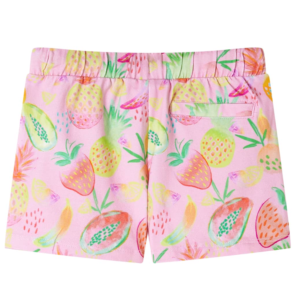 Short pour enfant taille 92 avec lacets rose - 92 (1 5-2 ans) - number 2.