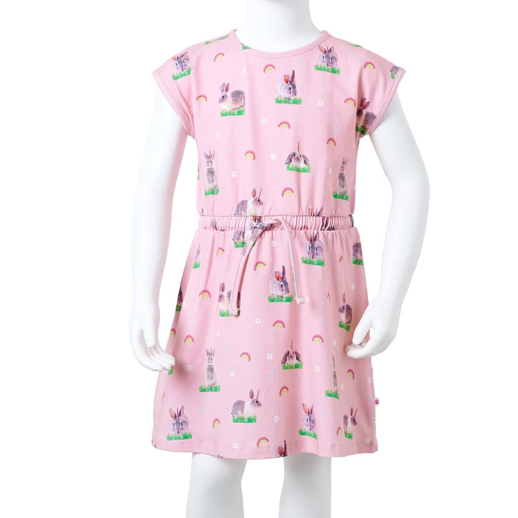 Robe pour enfant taille 92 rose - 92 (1 5-2 ans) - number 9.