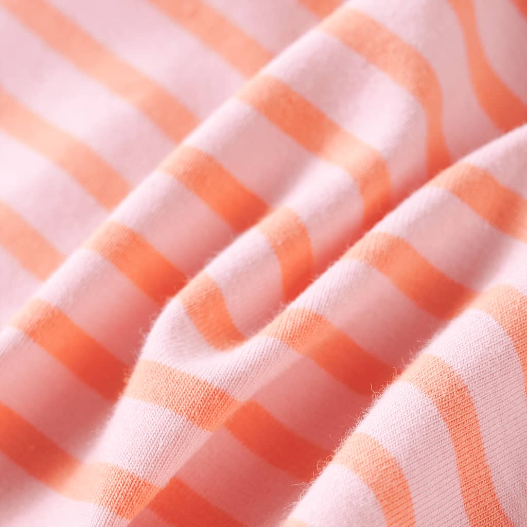 T-shirt pour enfant taille 92 - orange, 128 (7-8 ans) - number 7.