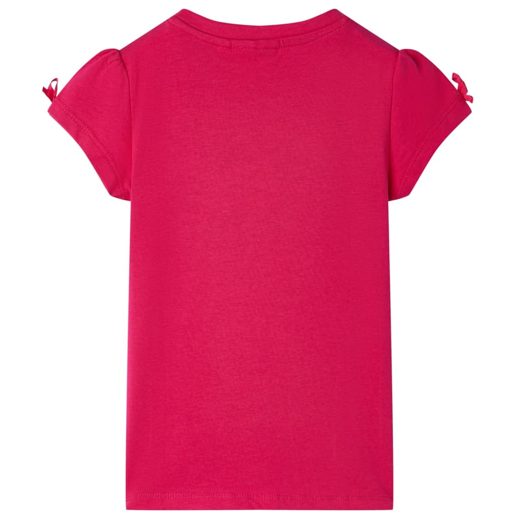 T-shirt pour enfant taille 92 rose - rose clair, 104 (3-4 ans) - number 2.