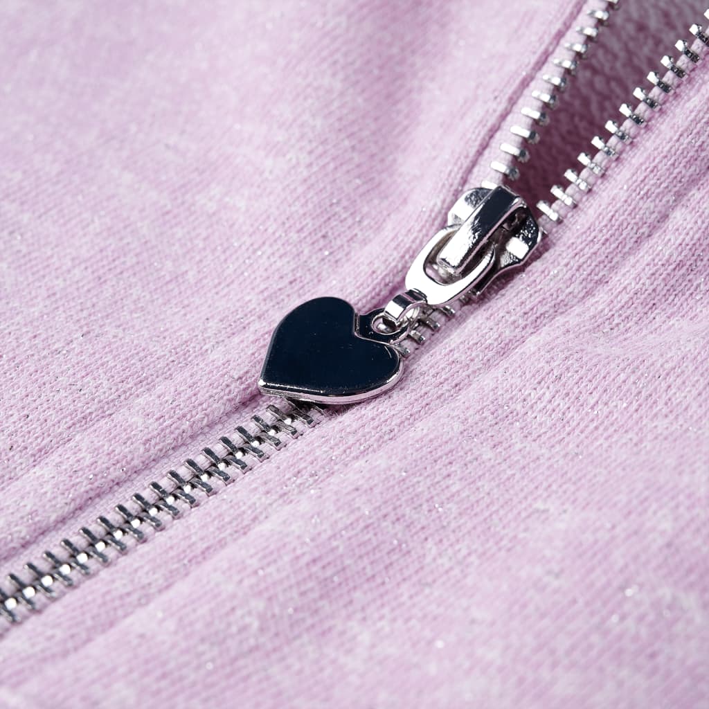 Sweat à capuche pour enfant taille 92 avec fermeture éclair - vert menthe, 140 (9-10 ans) - number 5.