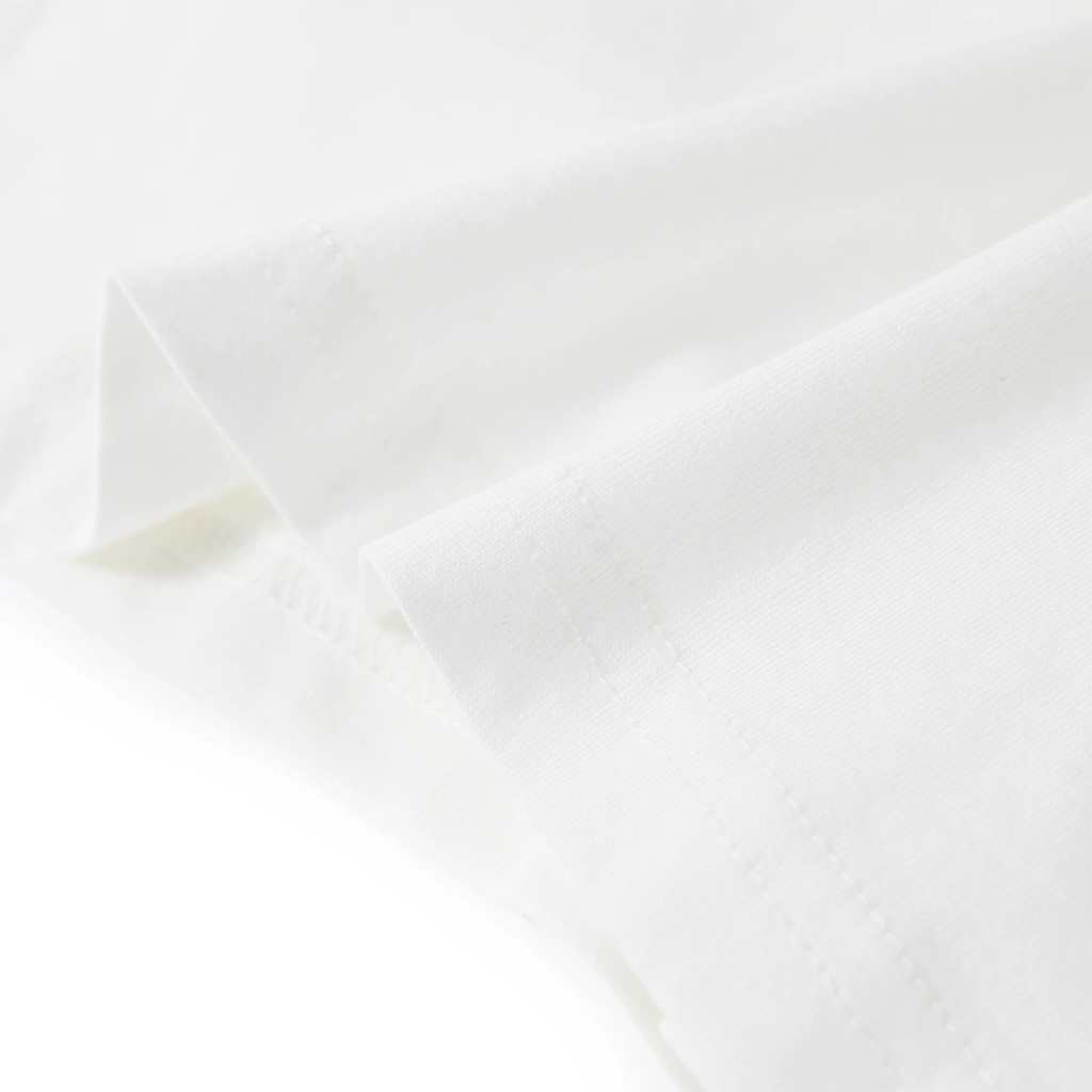 T-shirt pour enfant taille 92 écru - naturel, 140 (9-10 ans) - number 6.