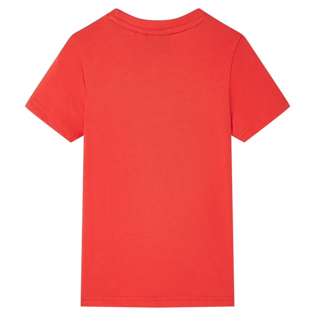 T-shirt manches courtes pour enfant taille 92 rouge - 116 (5-6 ans) - number 2.
