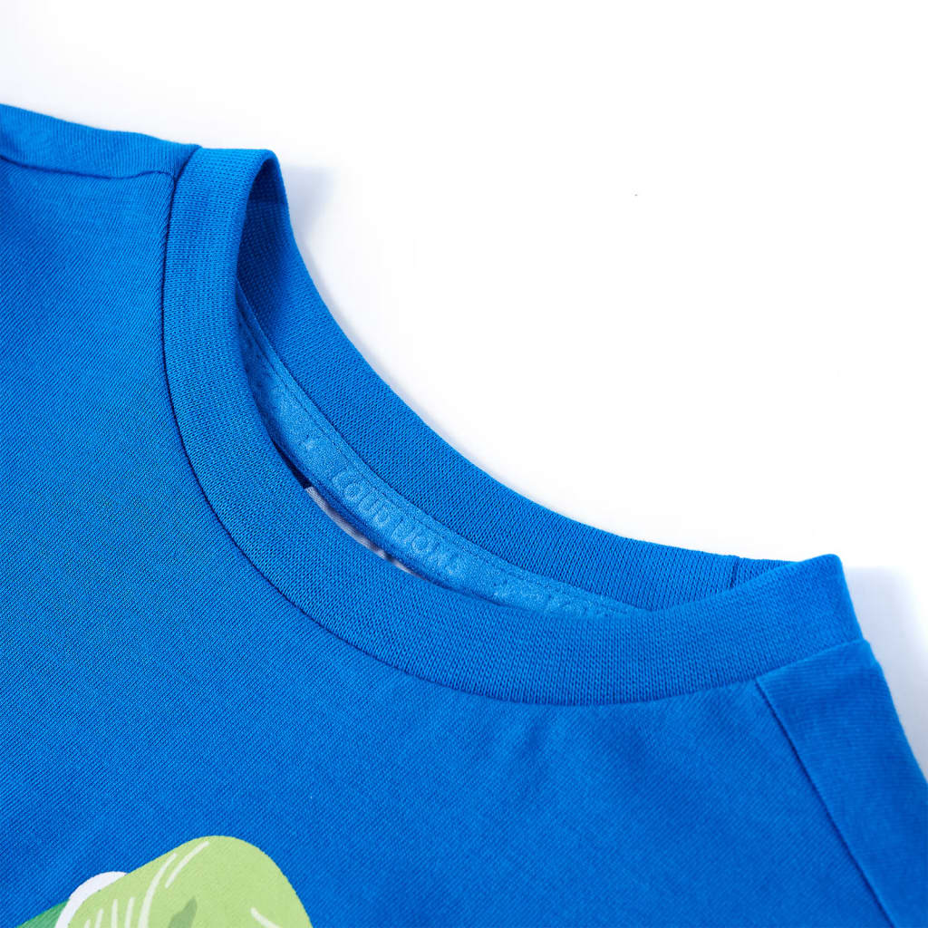 T-shirt pour enfant taille 92 bleu clair - 92 (1 5-2 ans) - number 3.