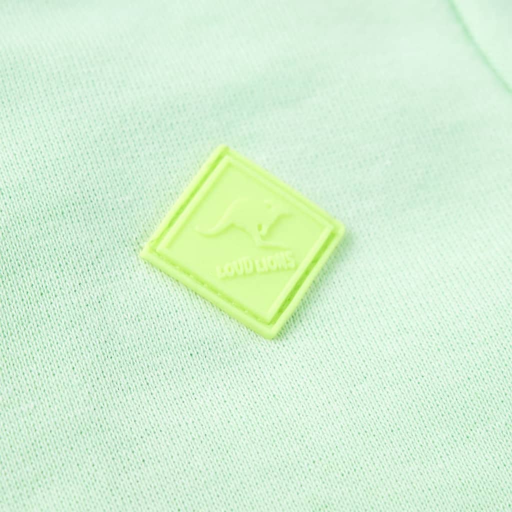 Sweat à capuche pour enfant taille 92 avec fermeture éclair vert clair - vert, 92 (1 5-2 ans) - number 5.