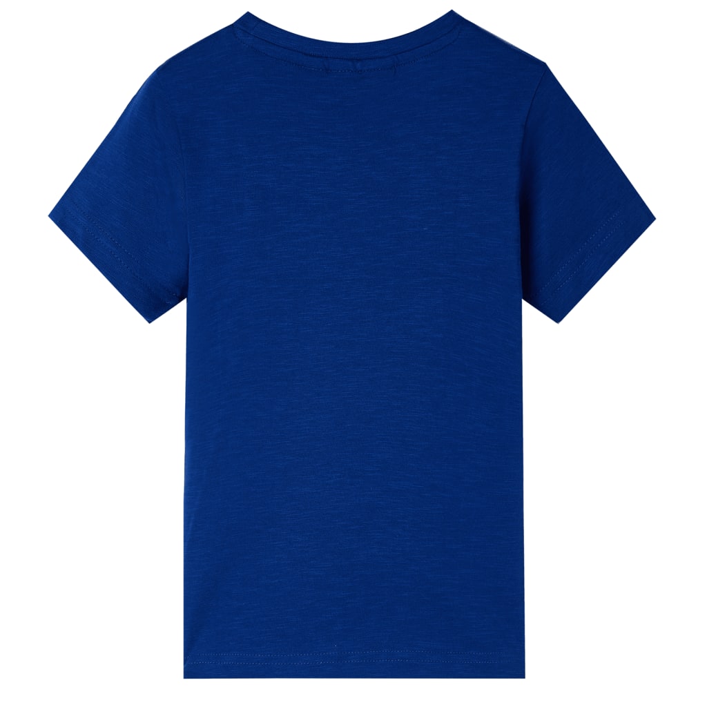 T-shirt pour enfant taille 92 bleu foncé - bleu, 104 (3-4 ans) - number 2.
