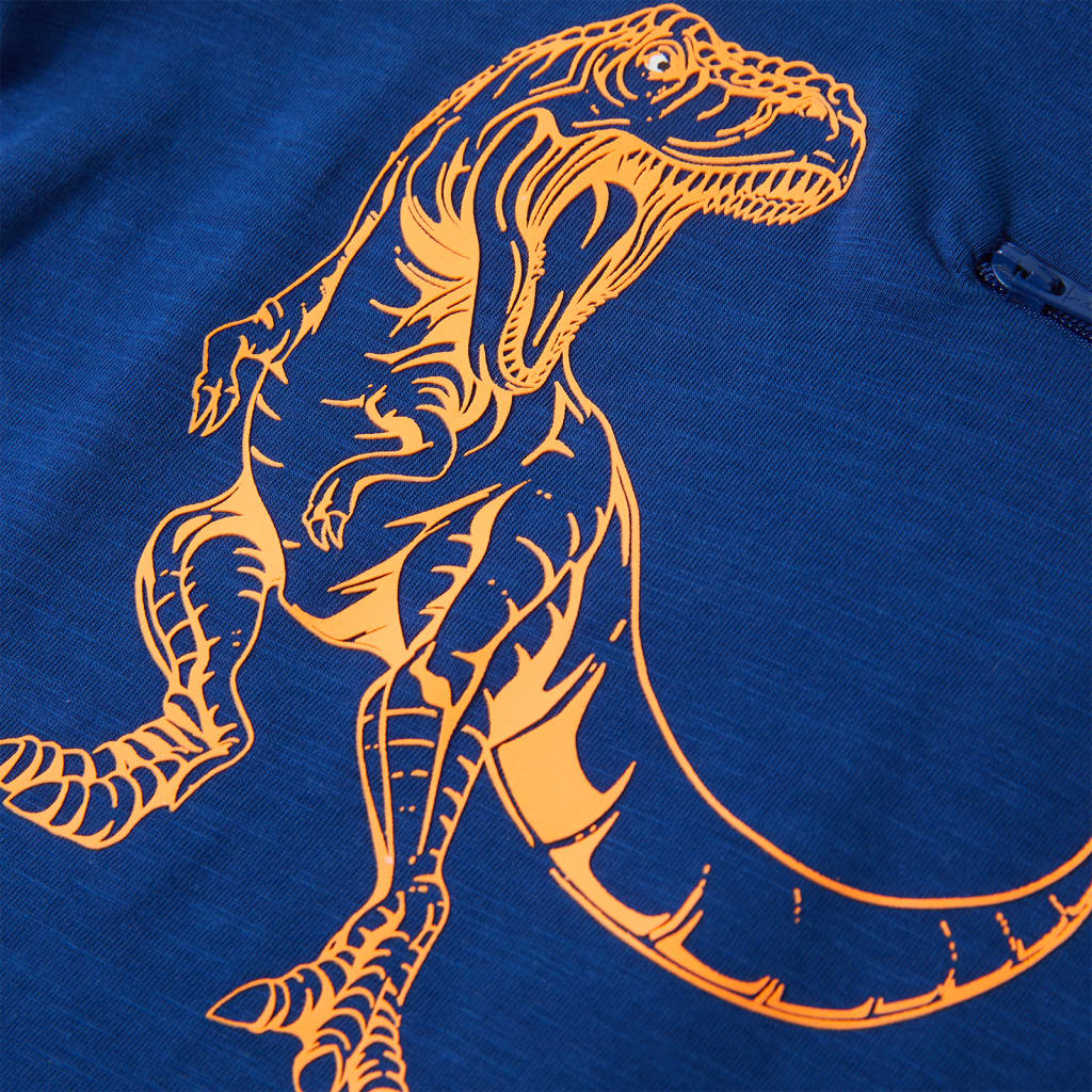 T-shirt pour enfant taille 92 bleu foncé - bleu, 104 (3-4 ans) - number 4.