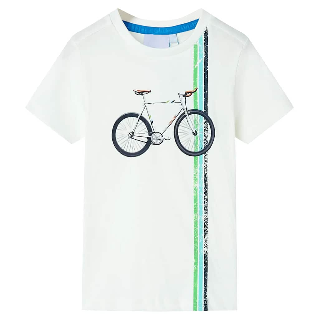 T-shirt manches courtes pour enfant taille 92 écru - naturel, 92 (1 5-2 ans) - number 1.