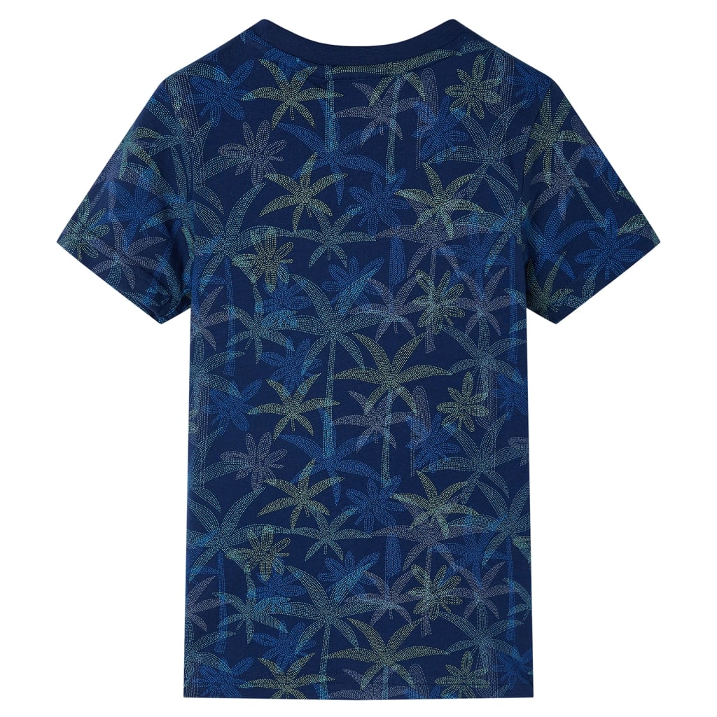 T-shirt pour enfant taille 92 bleu marine - 92 (1 5-2 ans) - number 2.