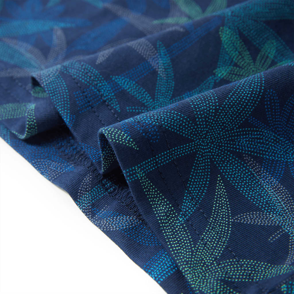 T-shirt pour enfant taille 92 bleu marine - 92 (1 5-2 ans) - number 6.