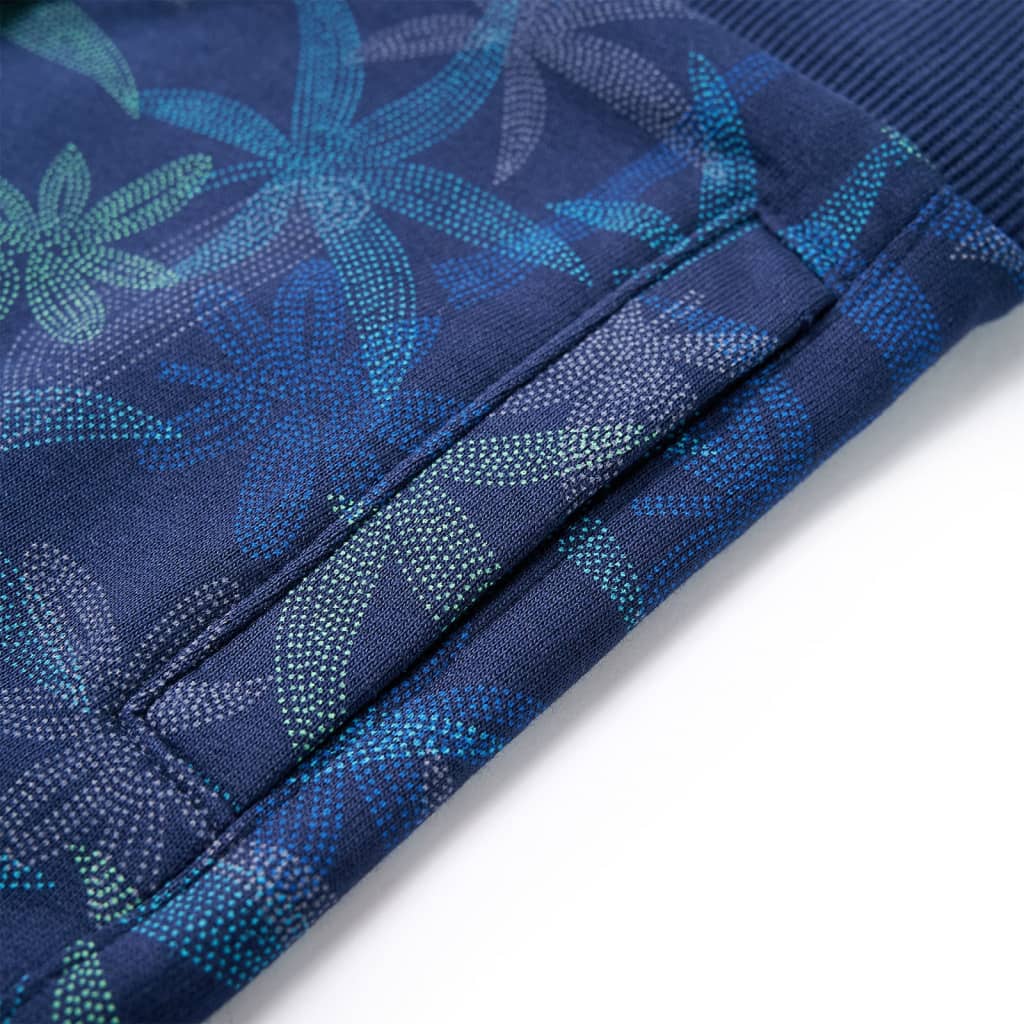 Short pour enfant taille 92 à lacets bleu marine - 92 (1 5-2 ans) - number 5.