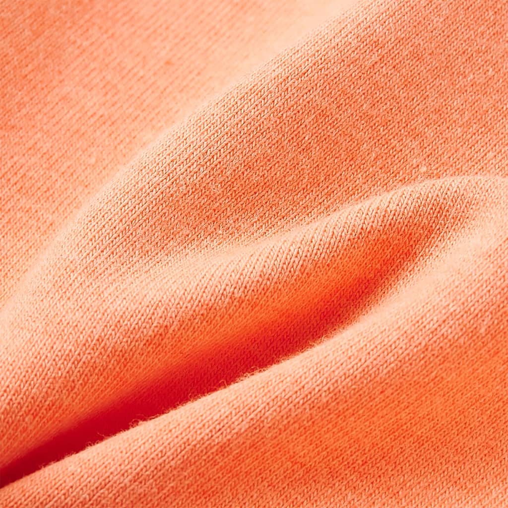 Short pour enfant taille 92 avec lacets orange fluo - 92 (1 5-2 ans) - number 7.