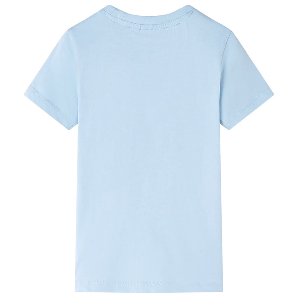 T-shirt pour enfant taille 92 bleu clair - bleu, 92 (1 5-2 ans) - number 2.
