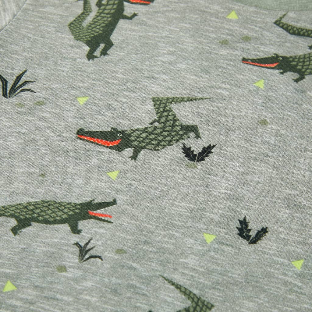 T-shirt pour enfant taille 92 kaki clair - 92 (1 5-2 ans) - number 4.