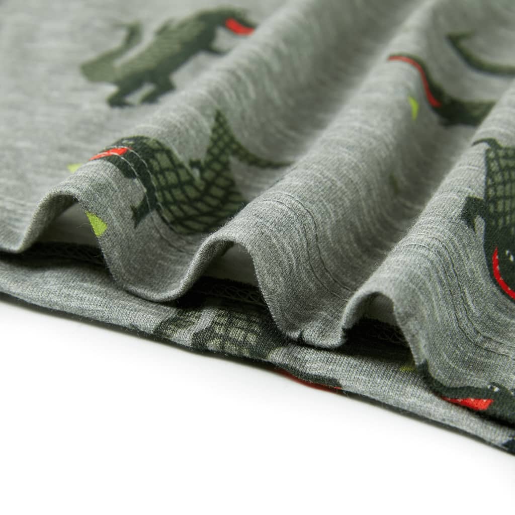 T-shirt pour enfant taille 92 kaki clair - 92 (1 5-2 ans) - number 6.