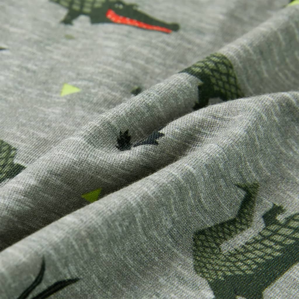 T-shirt pour enfant taille 92 kaki clair - 92 (1 5-2 ans) - number 7.