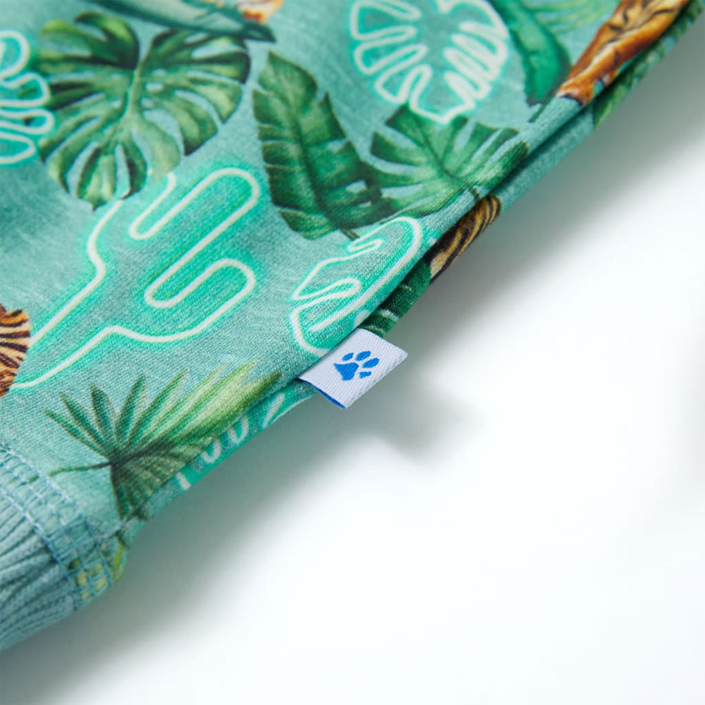 Sweat-shirt pour les enfants taille 128 repas vert clair - 128 (7-8 ans) - number 5.