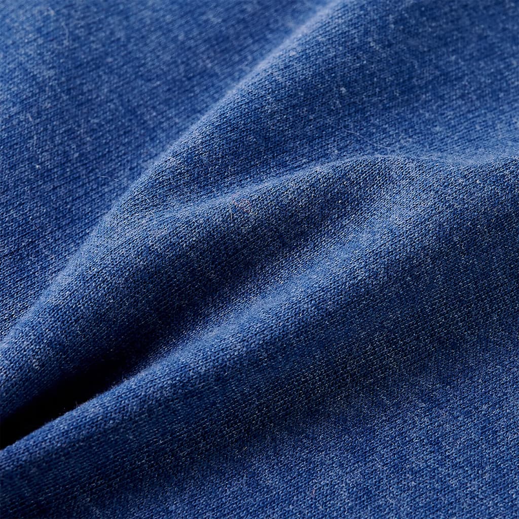 Short pour enfant taille 92 avec dentelle bleu foncé chiné - bleu, 92 (1 5-2 ans) - number 7.