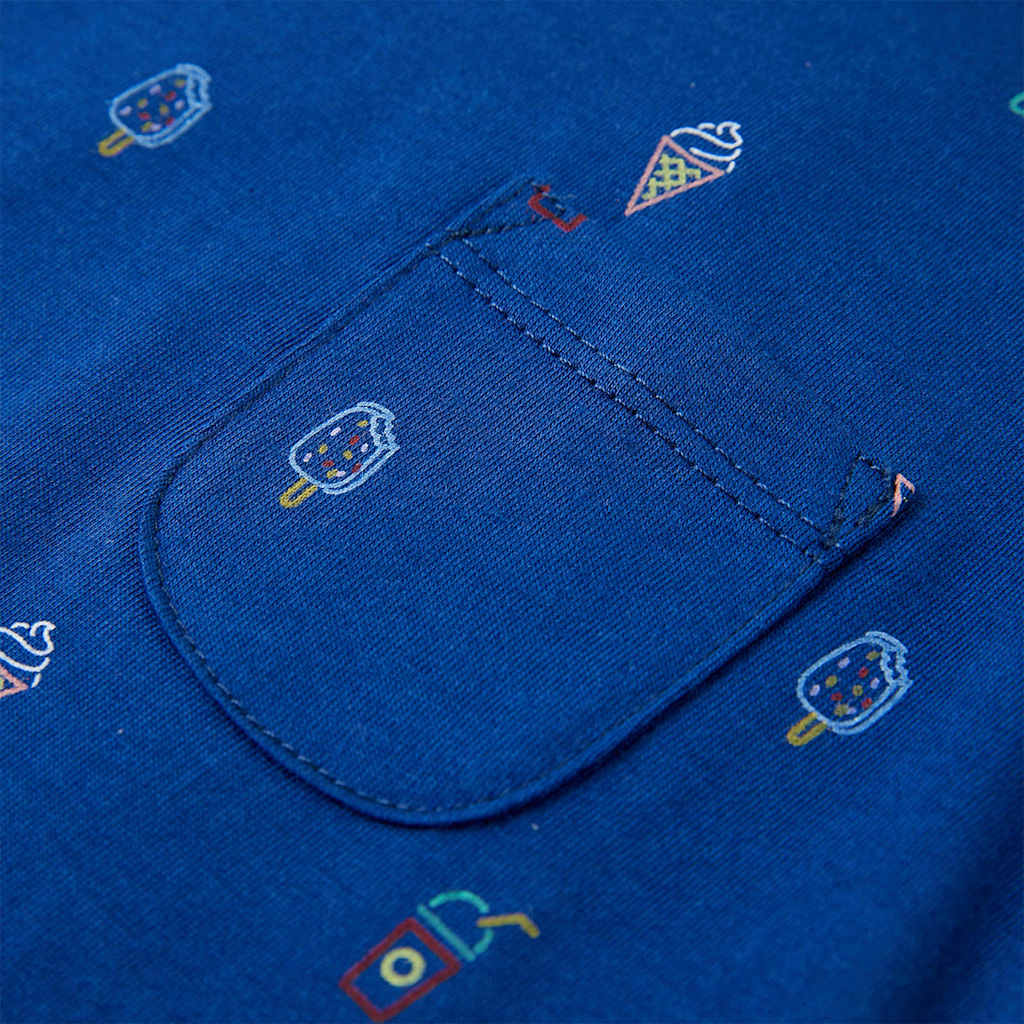 Débardeur pour enfant taille 92 bleu foncé - 92 (1 5-2 ans) - number 4.