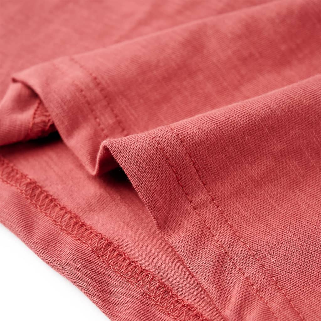 T-shirt pour enfant taille 92 rouge - piment, 128 (7-8 ans) - number 6.