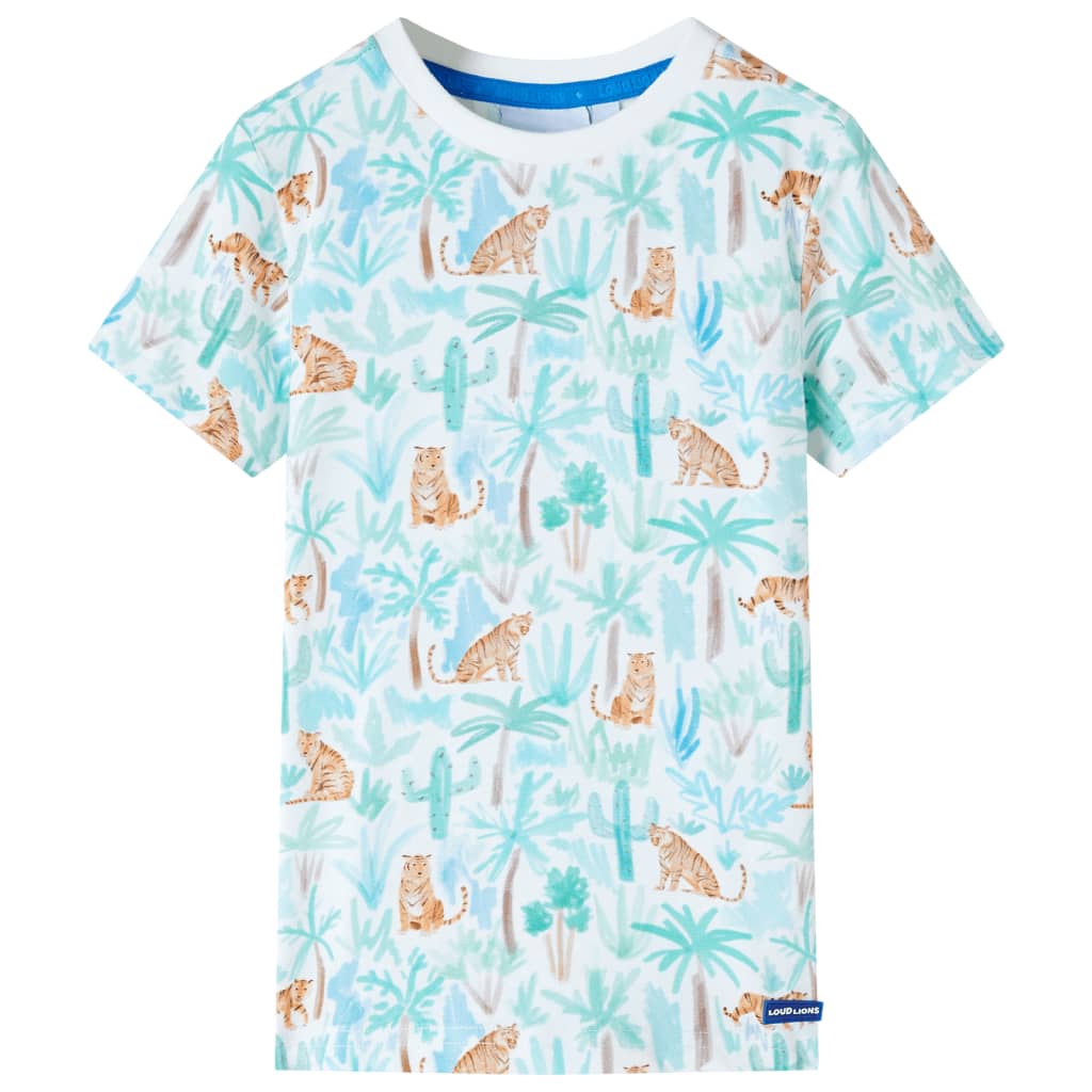 T-shirt pour enfant taille 92 écru - 92 (1 5-2 ans) - number 1.
