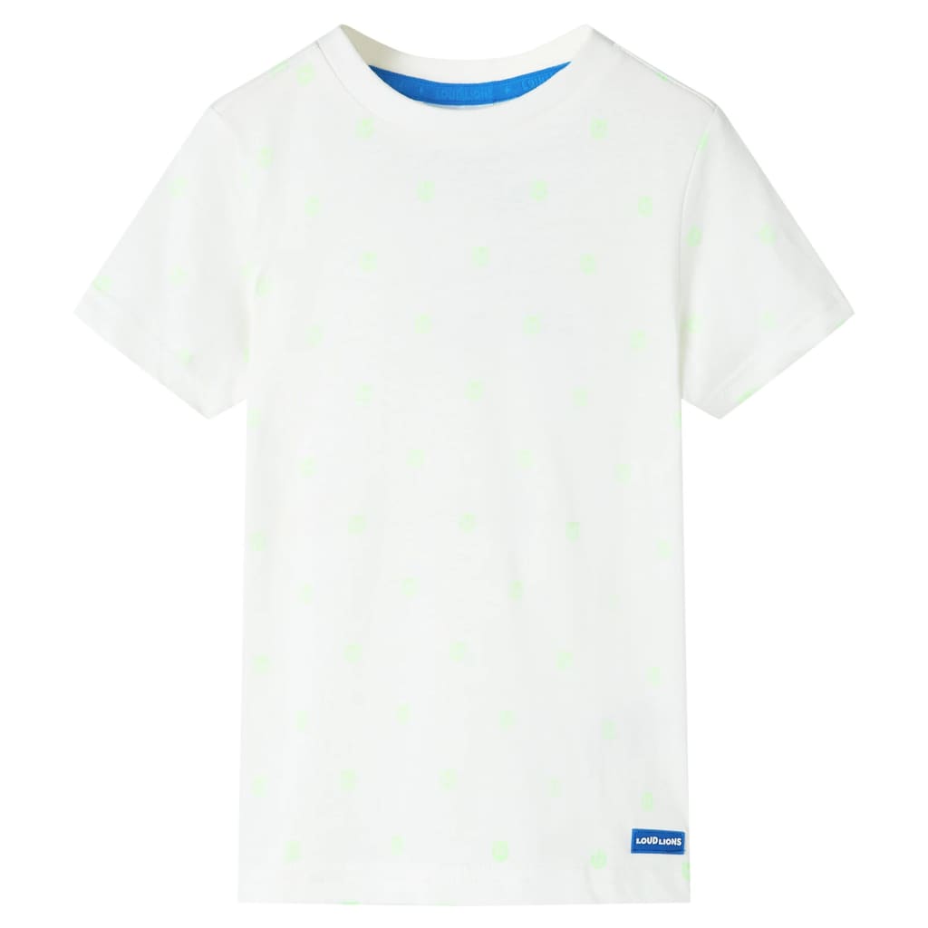T-shirt pour enfant taille 92 écru - naturel, 92 (1 5-2 ans) - number 1.