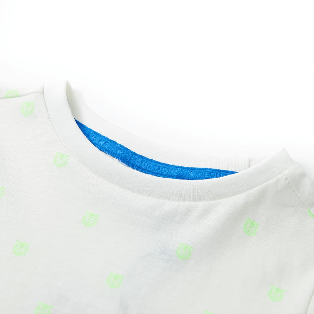 T-shirt pour enfant taille 92 écru - naturel, 92 (1 5-2 ans) - number 3.
