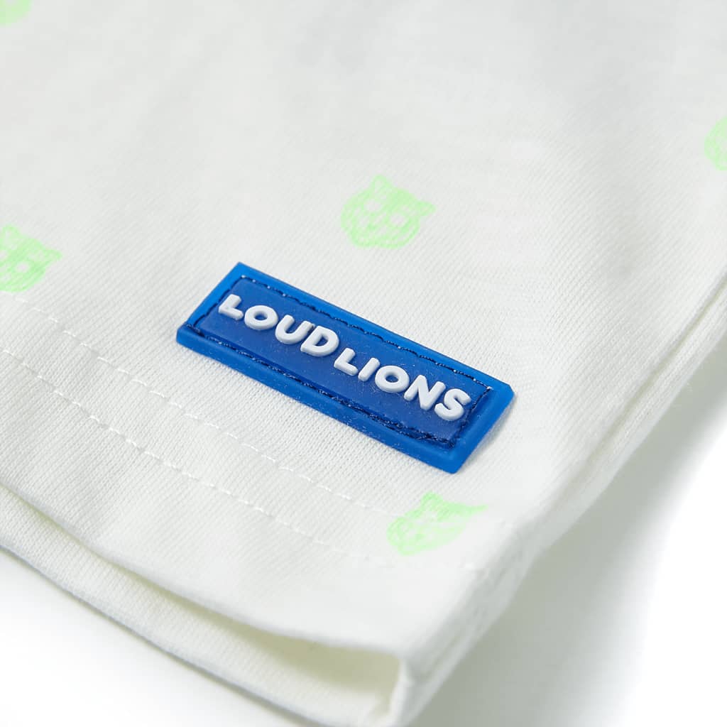 T-shirt pour enfant taille 92 écru - naturel, 92 (1 5-2 ans) - number 5.