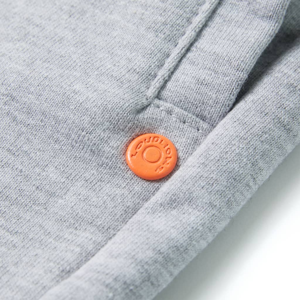 Short pour enfant taille 92 avec lacets - gris, 92 (1 5-2 ans) - number 5.