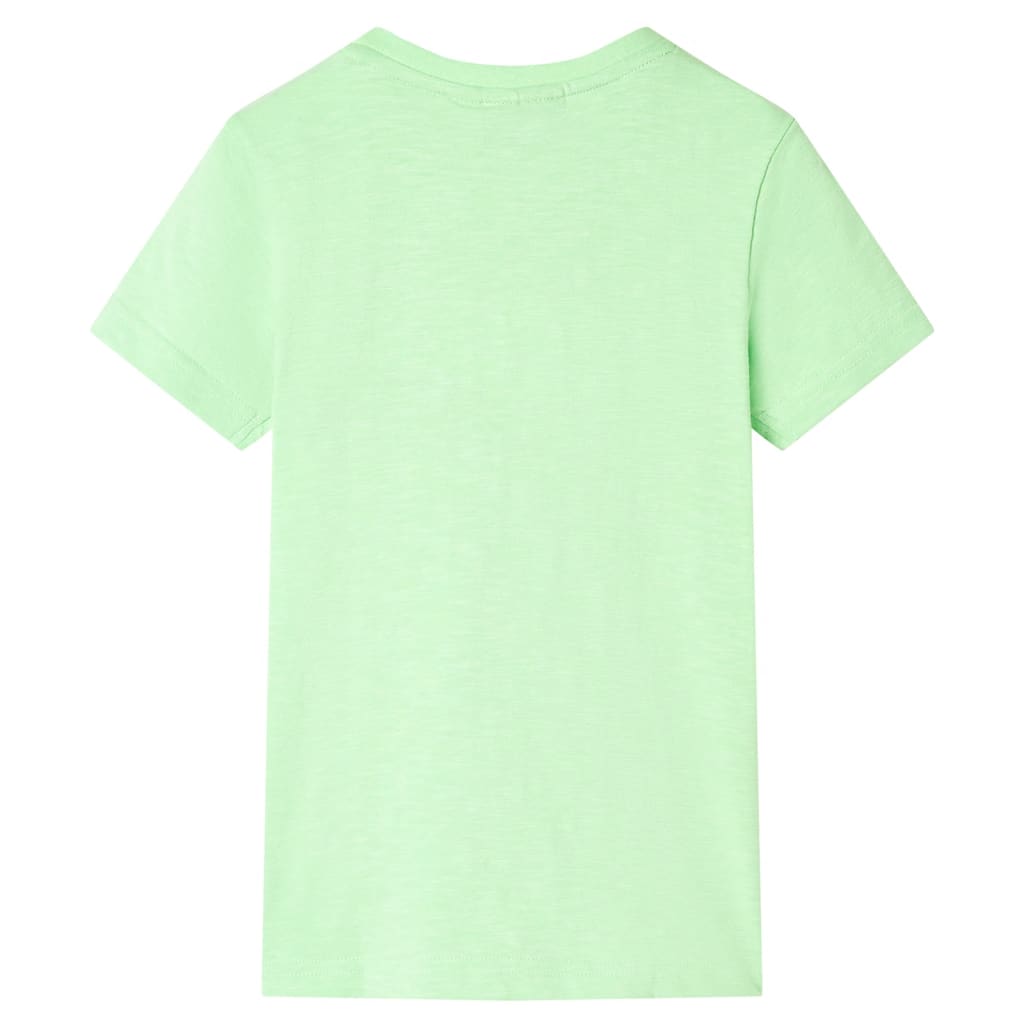 T-shirt pour enfant taille 92 vert fluo - vert, 92 (1 5-2 ans) - number 2.