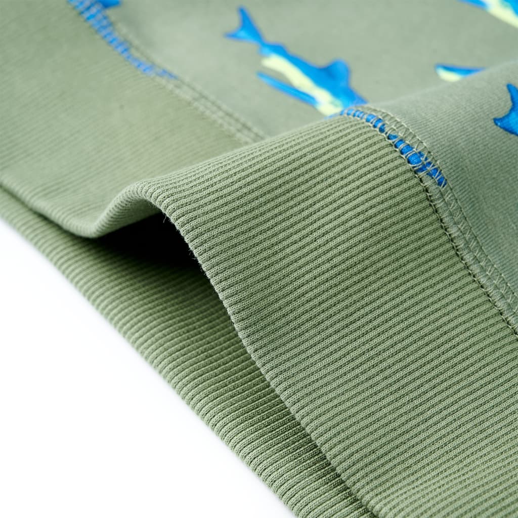 Sweat pour enfant taille 92 couleur kaki clair - 92 (1 5-2 ans) - number 6.