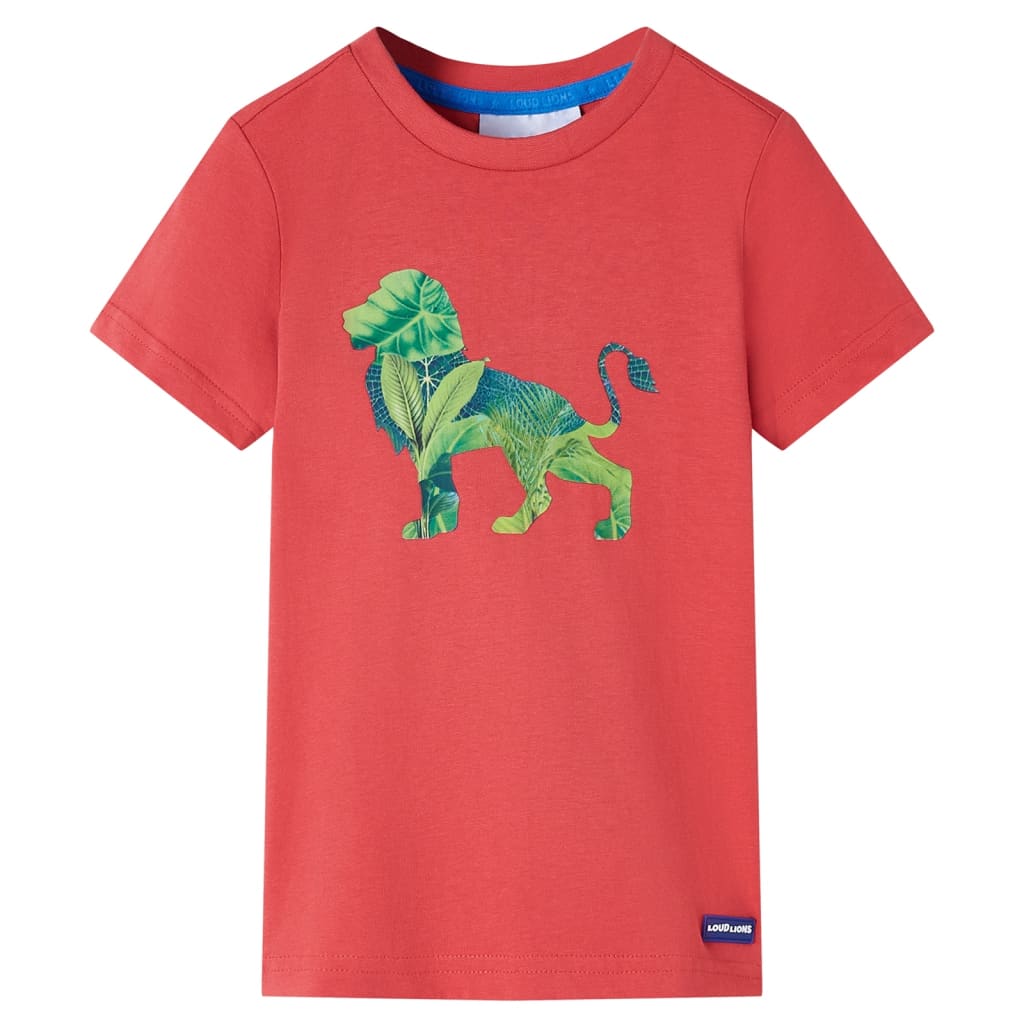 T-shirt pour enfant taille 92 - rouge, 140 (9-10 ans) - number 1.