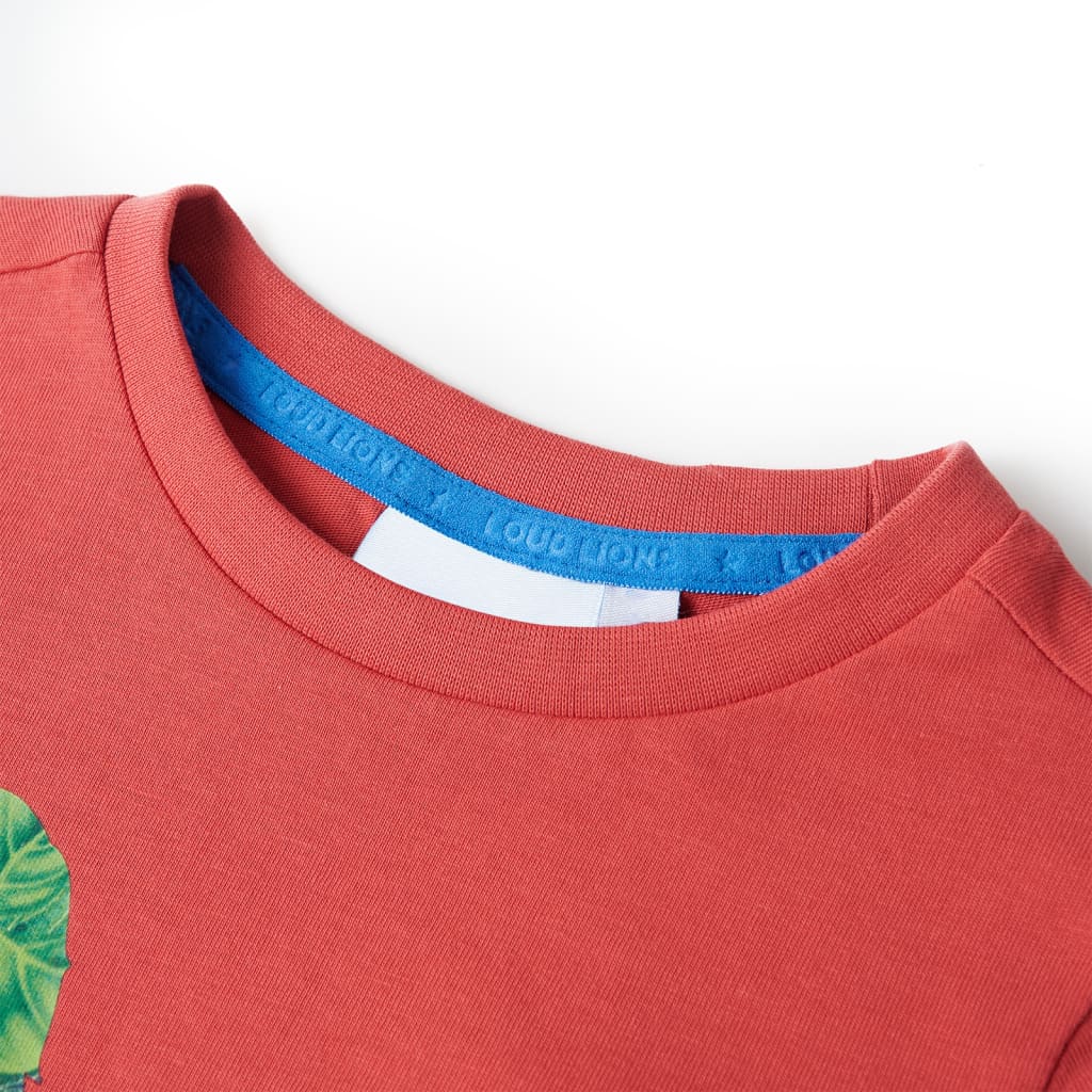 T-shirt pour enfant taille 92 - rouge, 140 (9-10 ans) - number 3.