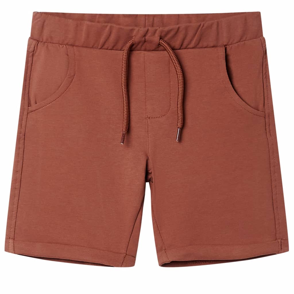 Short pour enfant taille 92 avec lacets - couleur pétrole, 116 (5-6 ans) - number 1.