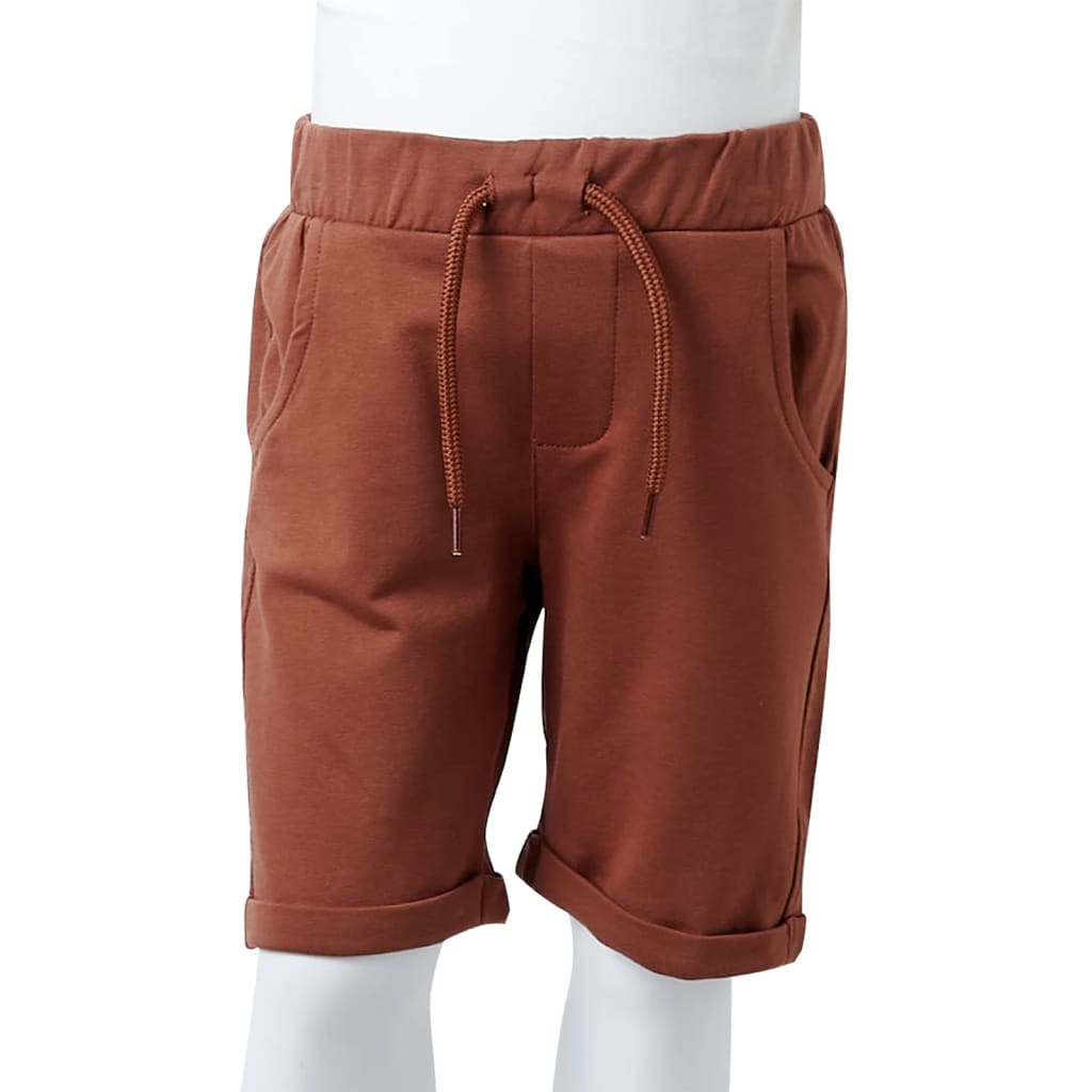 Short pour enfant taille 92 avec lacets - couleur pétrole, 116 (5-6 ans) - number 8.