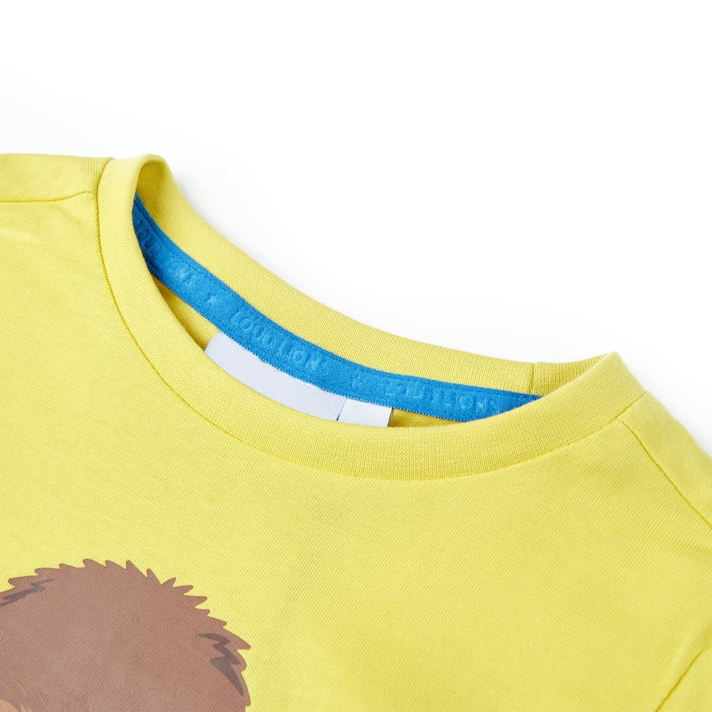 T-shirt à manches courtes pour enfant, taille 92 - kaki, 116 (5-6 ans) - number 3.