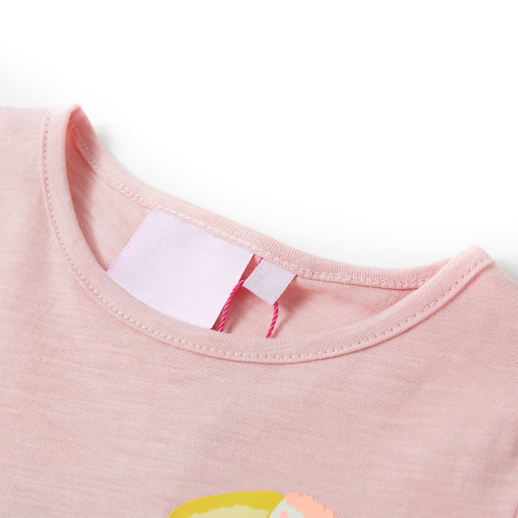 T-shirt pour enfant taille 92 rose - 92 (1 5-2 ans) - number 3.