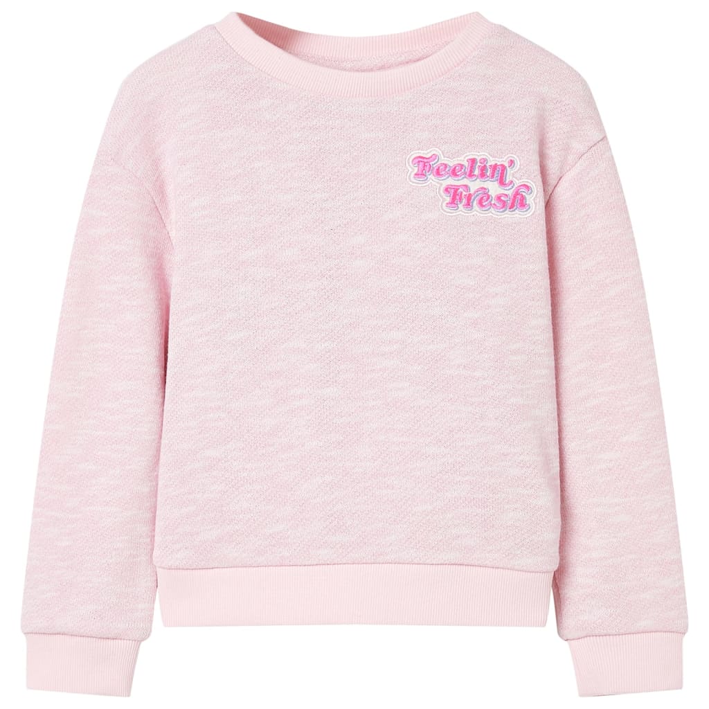 Sweat-shirt pour enfant taille 92 violet clair - 92 (1 5-2 ans) - number 1.