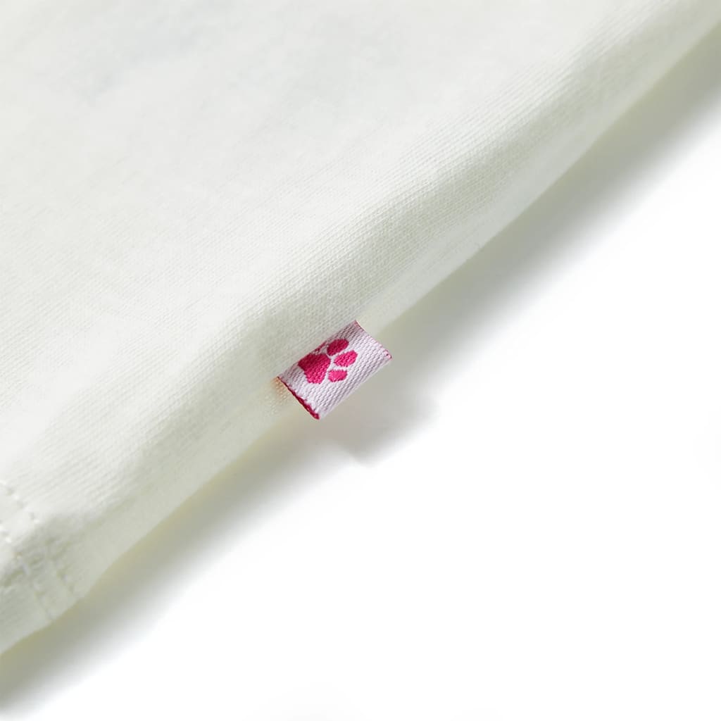 T-shirt pour enfant taille 92 écru - 92 (1 5-2 ans) - number 5.