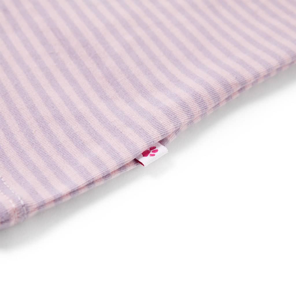 T-shirt pour enfant taille 92 à volants violet - 92 (1 5-2 ans) - number 5.